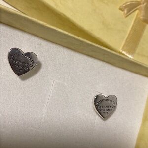 Silver Heart Earrings